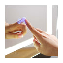 Spazio 24" x 30" Lighted Frameless Medicine Cabinet with 3 Shelves and Defogger - Left Swing Door - image 2