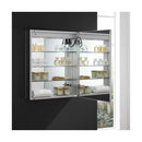 Spazio 24" x 30" Lighted Frameless Medicine Cabinet with 3 Shelves and Defogger - Right Swing Door - image 10