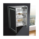 Spazio 30" x 36" Lighted Frameless Medicine Cabinet with 4 Shelves and Defogger - image 11