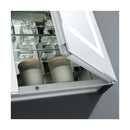 Spazio 36" x 30" Lighted Frameless Medicine Cabinet with 3 Shelves and Defogger - image 4