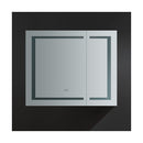 Spazio 36" x 30" Lighted Frameless Medicine Cabinet with 3 Shelves and Defogger - image 7