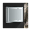 Spazio 36" x 30" Lighted Frameless Medicine Cabinet with 3 Shelves and Defogger - image 8