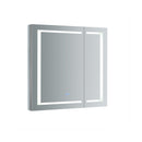 Spazio 36" x 36" Lighted Frameless Medicine Cabinet with 4 Shelves and Defogger - image 1