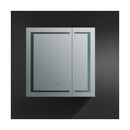 Spazio 36" x 36" Lighted Frameless Medicine Cabinet with 4 Shelves and Defogger - image 7