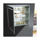 Spazio 36" x 36" Lighted Frameless Medicine Cabinet with 4 Shelves and Defogger - image 12