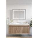 Spazio 39-5/16" x 29-1/2" Lighted Frameless Double Door Medicine Cabinet - image 4