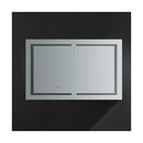 Spazio 48" x 30" Lighted Frameless Medicine Cabinet with 3 Shelves and Defogger - image 7