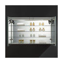 Spazio 48" x 30" Lighted Frameless Medicine Cabinet with 3 Shelves and Defogger - image 13