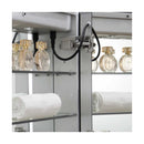 Spazio 48" x 36" Lighted Frameless Medicine Cabinet with 4 Shelves and Defogger - image 3