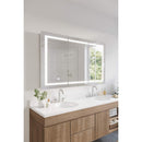 Spazio 59" x 35-3/8" Lighted Frameless Triple Door Medicine Cabinet - image 5