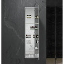 15" x 70" Frameless Single Door Medicine Cabinet - image 3