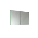 Senza 40" x 26" Frameless Double Door Medicine Cabinet - image 2