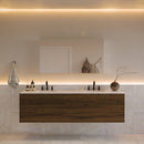 Senza 49" x 26" Frameless Triple Door Medicine Cabinet - image 1