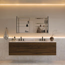 Senza 49" x 26" Frameless Triple Door Medicine Cabinet - image 4