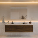 Senza 49" x 36" Frameless Triple Door Medicine Cabinet - image 1