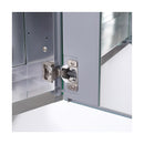 Senza 49" x 36" Frameless Triple Door Medicine Cabinet - image 8