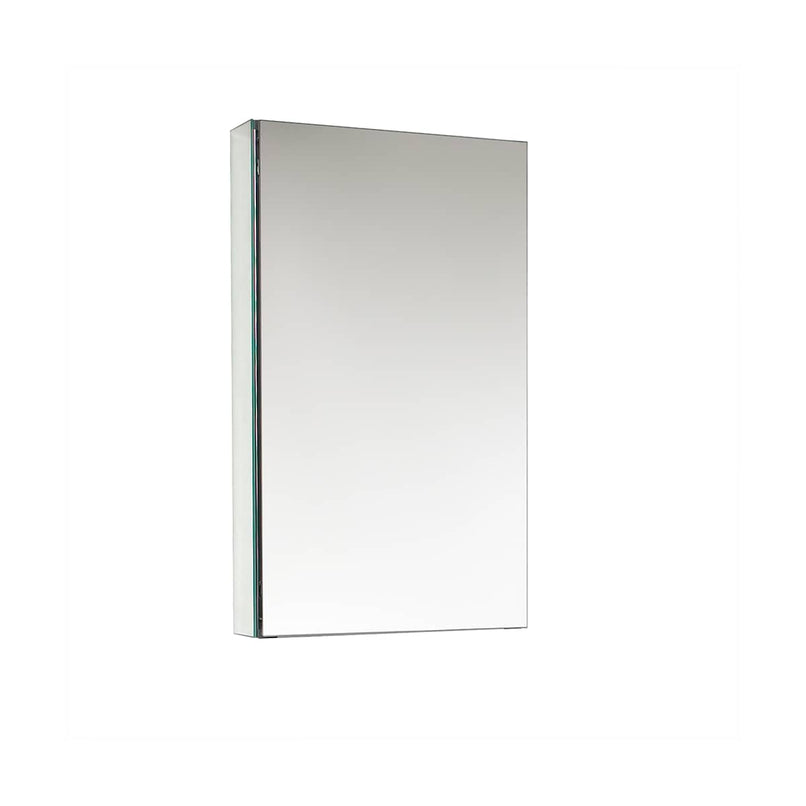 Senza 15" x 26" Frameless Single Door Medicine Cabinet - image 2