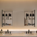 Senza 15" x 26" Frameless Single Door Medicine Cabinet - image 3