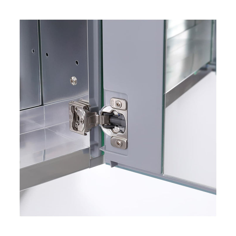 Senza 15" x 26" Frameless Single Door Medicine Cabinet - image 8
