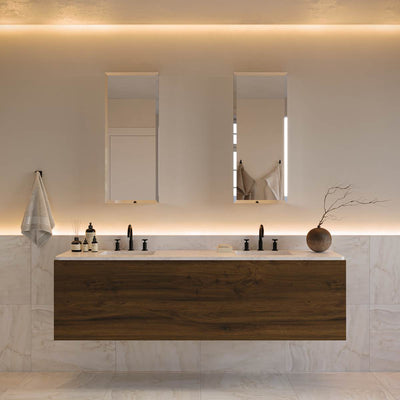 Senza 15" x 36" Frameless Single Door Medicine Cabinet - image 1