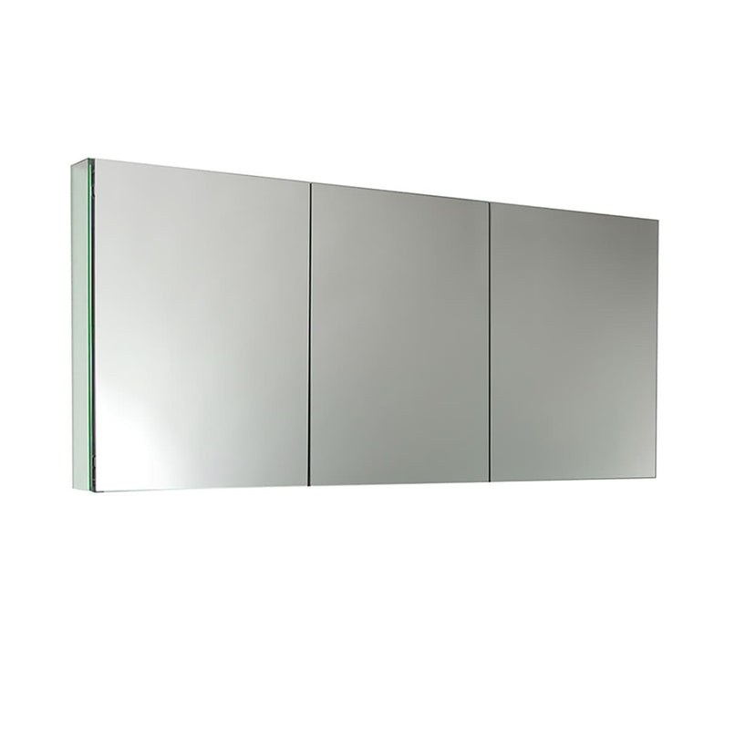 Senza 59" x 26" Frameless Triple Door Medicine Cabinet - image 2