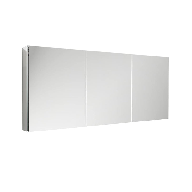 Senza 59" x 36" Frameless Triple Door Medicine Cabinet - image 2