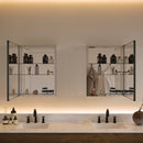 Senza 20" x 26" Frameless Single Door Medicine Cabinet - image 3