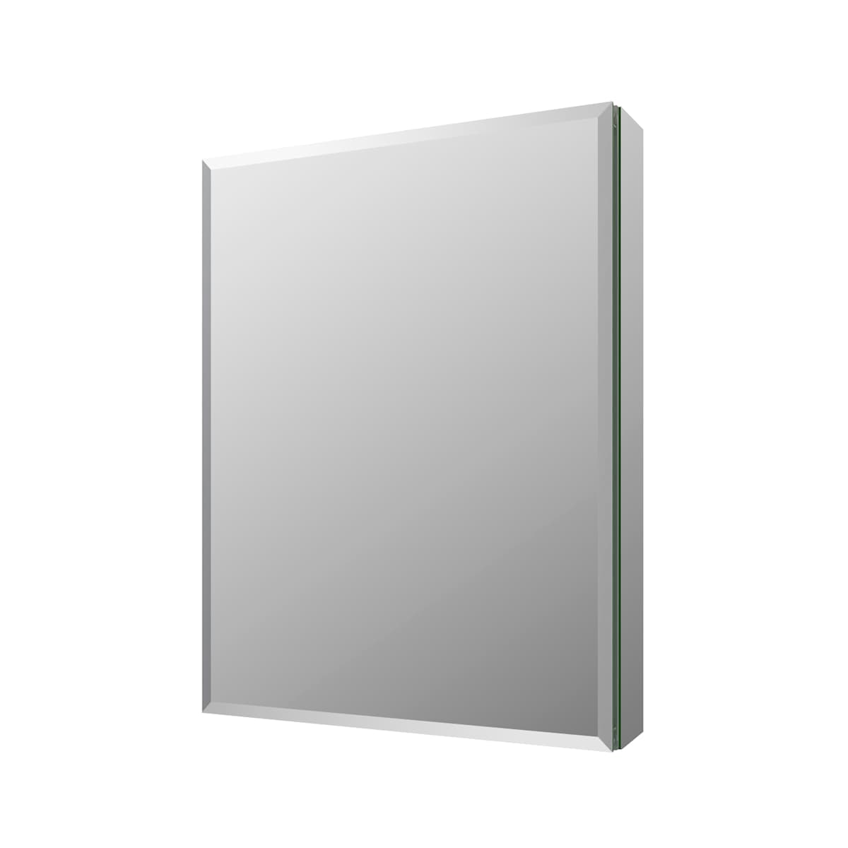 Senza 20" x 26" Frameless Single Door Medicine Cabinet