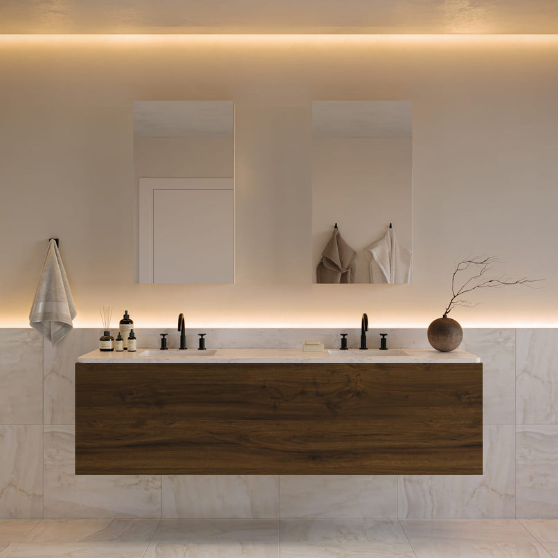 Senza 20" x 36" Frameless Single Door Medicine Cabinet - image 1