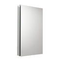Senza 20" x 36" Frameless Single Door Medicine Cabinet - image 2