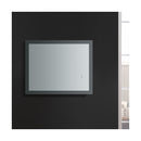 Angelo 24" W x 30" H Contemporary Rectangular Framed Bathroom Wall Mirror with Light - image 6