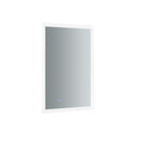 Angelo 24" W x 36" H Contemporary Rectangular Framed Bathroom Wall Mirror with Light - image 1