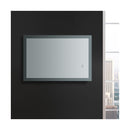 Angelo 24" W x 36" H Contemporary Rectangular Framed Bathroom Wall Mirror with Light - image 6