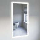 Angelo 36" W x 71" H Modern Rectangular Aluminum Frameless Bathroom Wall Mirror with LED Lighting - image 2