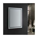 Santo 48" W x 36" H Contemporary Rectangular Framed Bathroom Wall Mirror with Light - image 5