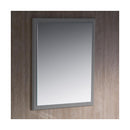 Oxford 26" W x 31-7/8" H Contemporary Rectangular Wood Framed Bathroom Wall Mirror - image 2