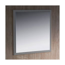 Oxford 31-7/8" W x 31-7/8" H Contemporary Square Wood Framed Bathroom Wall Mirror - image 2