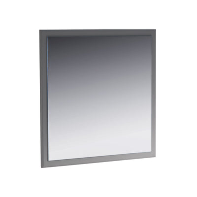 Oxford 31-7/8" W x 31-7/8" H Contemporary Square Wood Framed Bathroom Wall Mirror - image 1