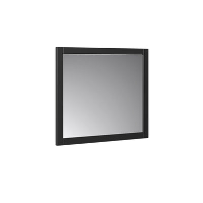 Manchester 30" W x 30" H Traditional Square Wood Framed Bathroom Wall Mirror - image 1