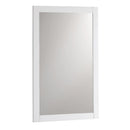 Manchester 20" W x 30" H Contemporary Rectangular Wood Framed Bathroom Wall Mirror - image 1