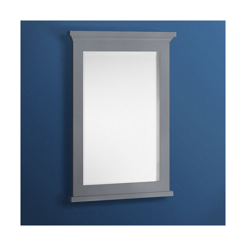 Windsor 24" W x 34-13/16" H Contemporary Rectangular Wood Framed Bathroom Wall Mirror - image 2