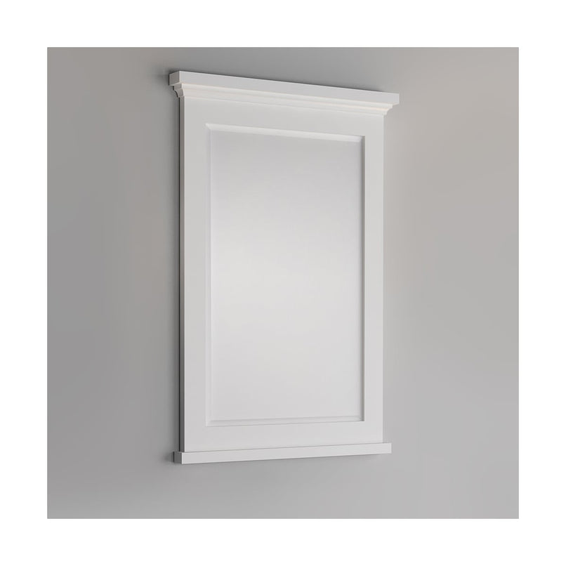 Windsor 24" W x 34-13/16" H Contemporary Rectangular Wood Framed Bathroom Wall Mirror - image 3