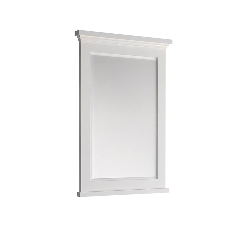 Windsor 24" W x 34-13/16" H Contemporary Rectangular Wood Framed Bathroom Wall Mirror - image 1