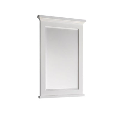 Windsor 24" W x 34-13/16" H Contemporary Rectangular Wood Framed Bathroom Wall Mirror - image 1