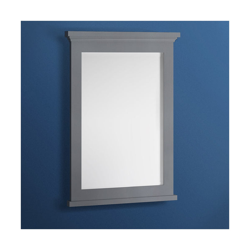Windsor 27" W x 34-13/16" H Contemporary Rectangular Wood Framed Bathroom Wall Mirror - image 2