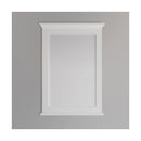Windsor 27" W x 34-13/16" H Contemporary Rectangular Wood Framed Bathroom Wall Mirror - image 5