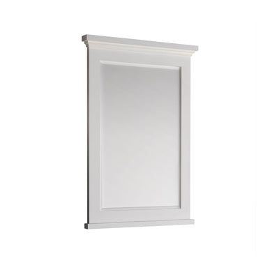 Windsor 27" W x 34-13/16" H Contemporary Rectangular Wood Framed Bathroom Wall Mirror - image 1
