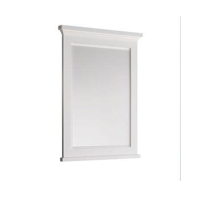 Windsor 30" W x 34-13/16" H Contemporary Rectangular Wood Framed Bathroom Wall Mirror - image 1