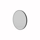 Olena 23-5/8" Diameter Circular Flat Aluminum Framed Wall Mounted Bathroom Mirror - image 4