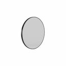 Olena 23-5/8" Diameter Circular Flat Aluminum Framed Wall Mounted Bathroom Mirror - image 5